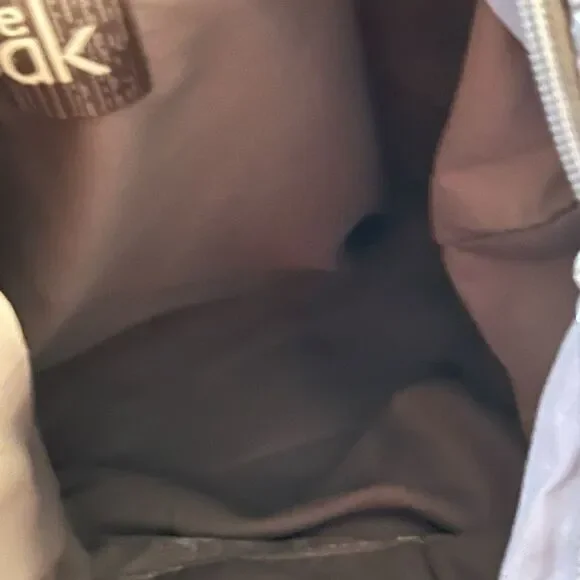 The SAK handbag with stripes— khaki and colored stripes. Carried 1 time!! - Picture 11 of 12